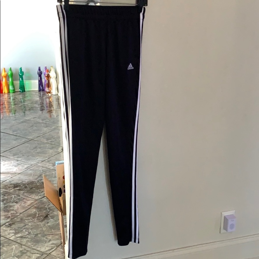 Black Adidas joggers